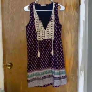 Navy blue Peach Love California mini dress size small